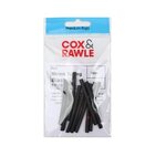 Cox & Rawle Shrink Tubing Black 10pc